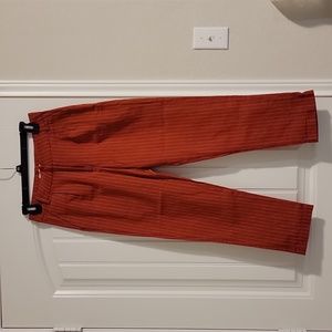 Burnt Orange Ankle Pants